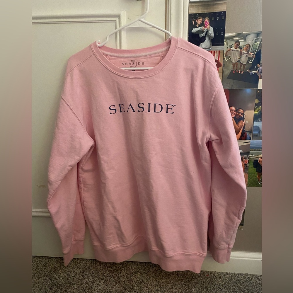 Pink Seaside Crewneck